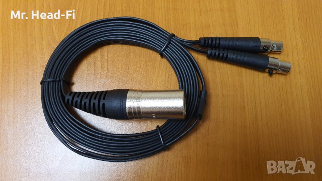 Слушалков кабел Audeze OEM Balanced 4-Pin XLR (Flat-Ribbon), снимка 1