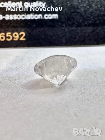 Диамант 2.5 карата,мойсанит, за бижу и подарък, снимка 7 - Други - 44685474