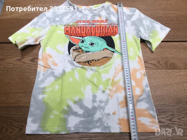 Детска тениска на H&M от серията за Междузвездни воини, размер 134/140 , снимка 2 - Детски тениски и потници - 47485162