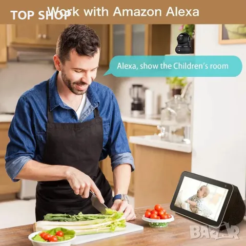 LItokam Wifi въртящи се камери- 2 бр. 2K, снимка 12 - IP камери - 49105366