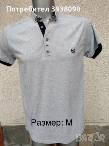 Мъжки спортни ризи -(къс/дълъг ръкав) M и L, снимка 2 - Ризи - 50979433