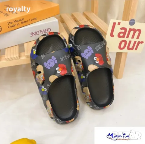 Дамски джапанки с апликации, снимка 3 - Джапанки - 49959951