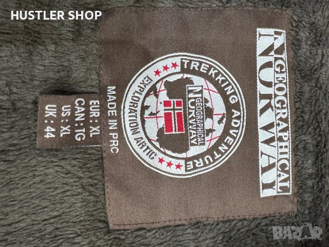 Мъжко поларено горнище GEOGRAPHIC NORWAY. Размер XL, снимка 6 - Спортни дрехи, екипи - 53302631