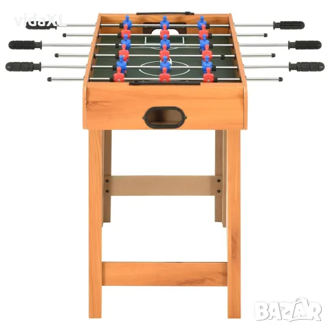 vidaXL Мини футболна маса, 69x37x62 см, клен, снимка 2 - Джаги - 56148392