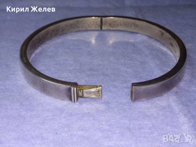 СТИЛНА и КРАСИВА СРЕБЪРНА РЕТРО АРТ ГРИВНА СРЕБРО 925 Стара МАЙСТОРСКА РЪЧНА ИЗРАБОТКА 37153, снимка 16 - Гривни - 42657333
