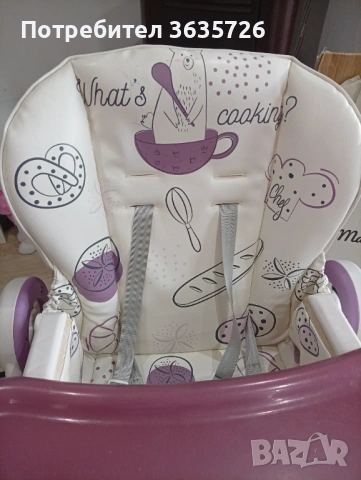 Чиполино стол за хранене без забележки., снимка 3 - Столчета за хранене - 54148947