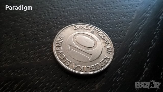 Mонета - Словения - 10 толара | 2000г., снимка 1 - Нумизматика и бонистика - 30224505