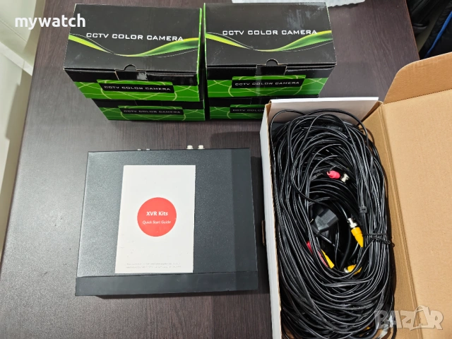 Комплект за видеонаблюдение, снимка 4 - Комплекти за видеонаблюдение - 53210726