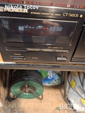 Продава се двуглав дек Pioneer CT-S450S., снимка 4 - Декове - 52997732