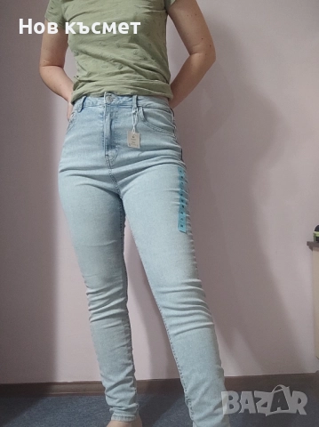 Дамски дънки Sinsay, нови дънки 38-40 размер, скини, черни дънки и други, снимка 5 - Дънки - 52253358