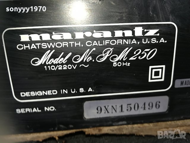 MARANTZ DECK & AMPLI-ВНОС GERMANY 1408211359, снимка 18 - Ресийвъри, усилватели, смесителни пултове - 33814141