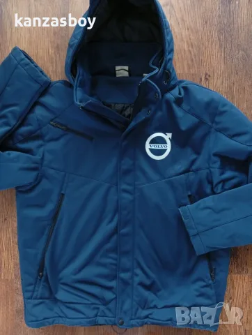 volvo trucks driver softshell jacket - ДЕБЕЛО мъжко софтшел яке НОВО БЕЗ ЕТИКЕТИ 2ХЛ