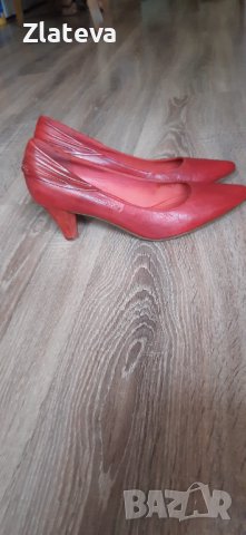 Нови обувки естествена кожа , снимка 4 - Дамски боти - 37000926