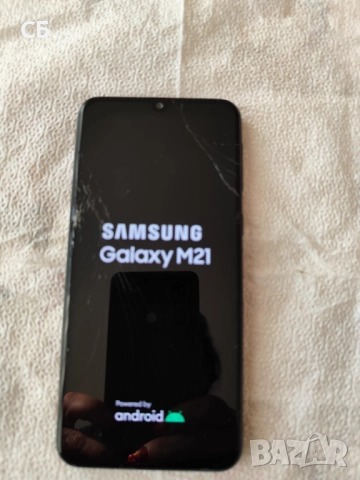 Работещ Samsung M21 със счупен дисплей, снимка 3 - Samsung - 52844783