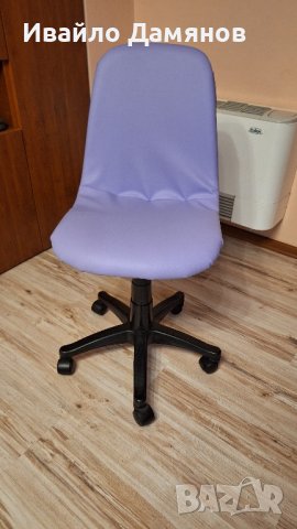 Стол за зъболекар / Медицински стол / Кожен стол лилав