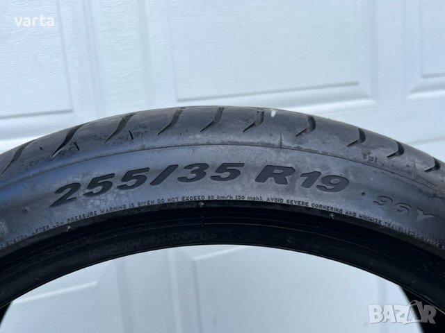 2бр. гуми PIRELLI  255/35/19 , снимка 6 - Гуми и джанти - 40864043