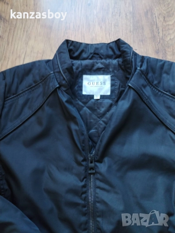 Guess Men's Long Sleeve Liam Iridescent Moto Jacket - страхотно мъжко яке Л, снимка 3 - Якета - 52228241