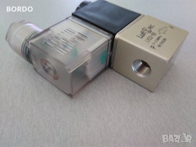 Пневматичен разпределител 1/8 с 1-бобина тип 2/2 LUFTEC, снимка 5 - Други машини и части - 30563617