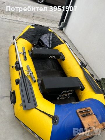 оборудвана надуваема лодка, снимка 10 - Надуваеми играчки - 54206798