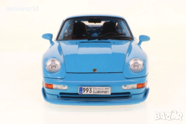 Porsche 911 (993) Clubsport 1997 - мащаб 1:18 на Solido моделът е нов в кутия, снимка 8 - Колекции - 50468650