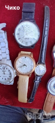 9бр кварцови работещи часовники, снимка 10 - Антикварни и старинни предмети - 52078508