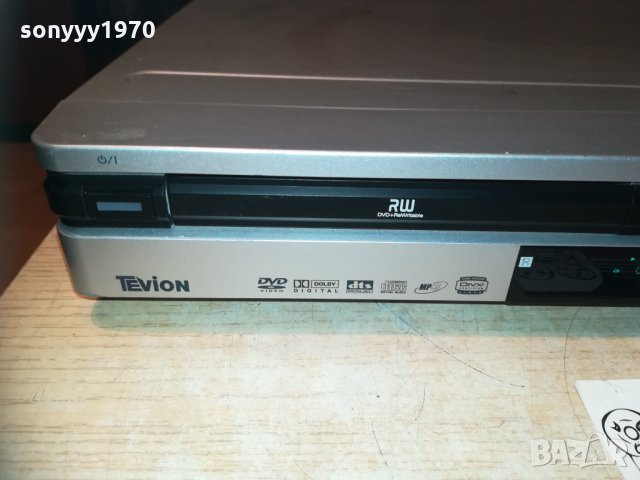 TEVION DRW-1605HDD HDD/DVD RECORDER-ВНОС GERMANY, снимка 3 - Плейъри, домашно кино, прожектори - 30261616