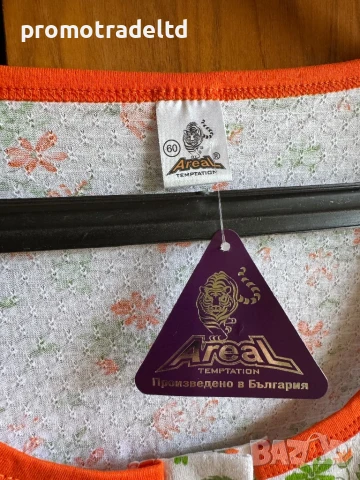Нощница крепон къс ръкав Ареал, снимка 3 - Нощници - 50871087