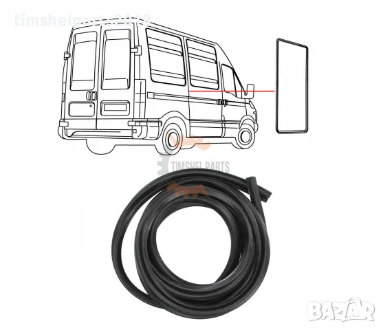 Уплътнение за плъзгаща врата за Iveco Daily след 2006 год.