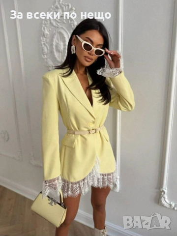 Дамско Сако С Дълъг Ръкав - Различни Цветове Код A1346