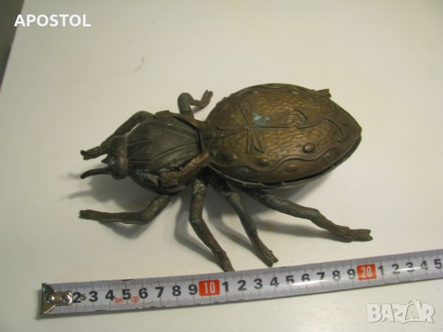 бронзов пепелник бръмбар, снимка 2 - Колекции - 39840951
