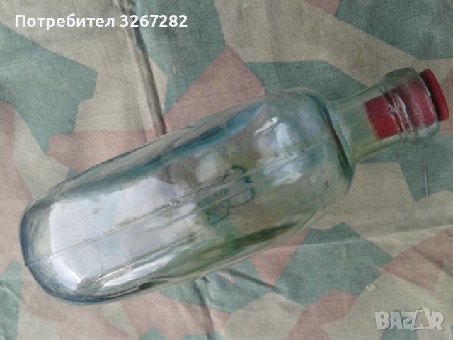 Манерка, Съветска, Стъклена,Втора Световна Война, снимка 9 - Антикварни и старинни предмети - 37613948