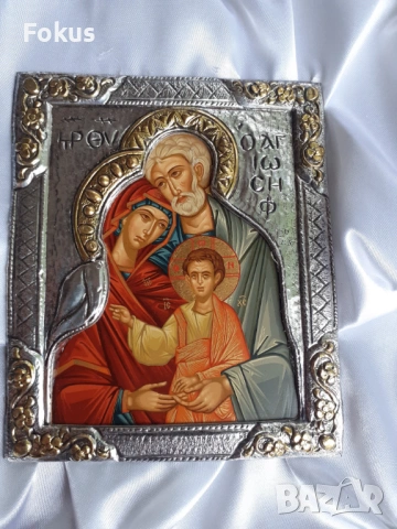 Уникална сребърна икона в кутия сърце със сертификат, снимка 4 - Антикварни и старинни предмети - 53363998