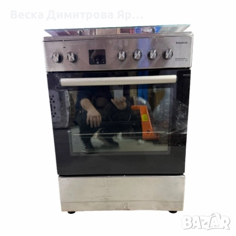 Комбинирана готварска печка Taurus CIGE4FIXMF – газов плот + фурна 60L с WaterSteam Clean System, снимка 6 - Печки, фурни - 52057772