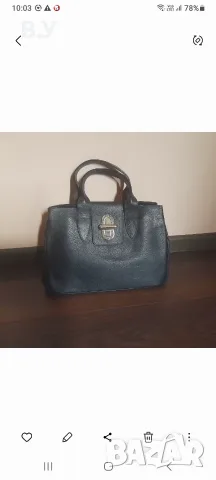 Дамска чанта от естествена кожа 