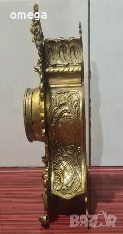 Италиански Бронзов Каминен Часовник Lancini , снимка 7 - Антикварни и старинни предмети - 50195336