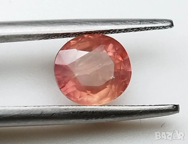 Елегантен нетретиран Падпараджа сапфир 1.14кт.! Сертифициран! Нов!, снимка 9 - Други - 50500531