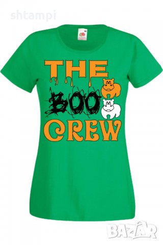Дамска тениска The Boo Crew 2,Halloween,Хелоуин,Празник,Забавление,Изненада,Обичаи,, снимка 7 - Тениски - 38144218