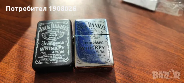 Чифт запалки тип Zippo Jack Daniels