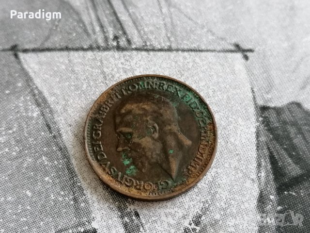 Монета - Великобритания - 1 фартинг | 1926г., снимка 2 - Нумизматика и бонистика - 34869573