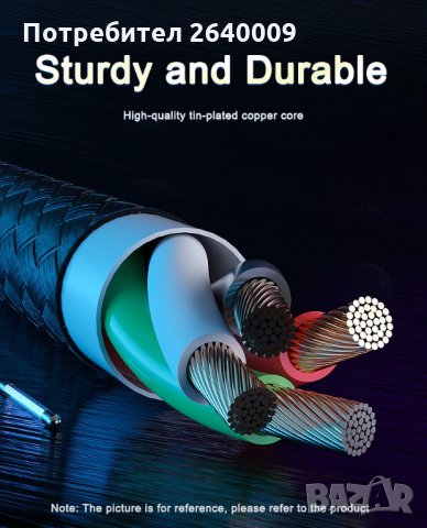 магнитен кабел, снимка 4 - USB кабели - 35169119