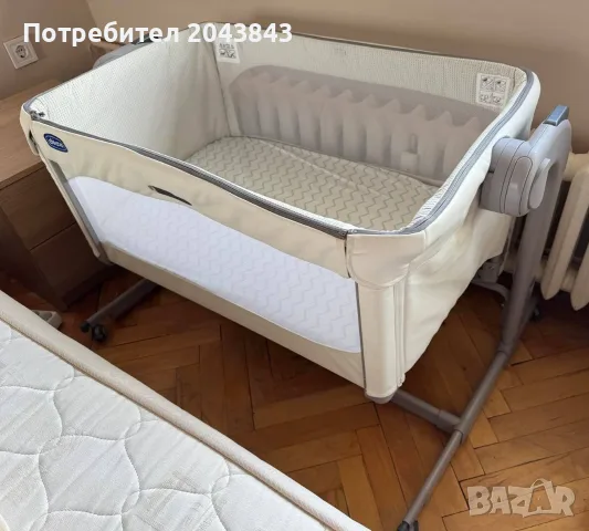 Бебешка кошара Chicco Next 2 Me Magic (Бяла кожа), снимка 4 - Кошарки - 55880879