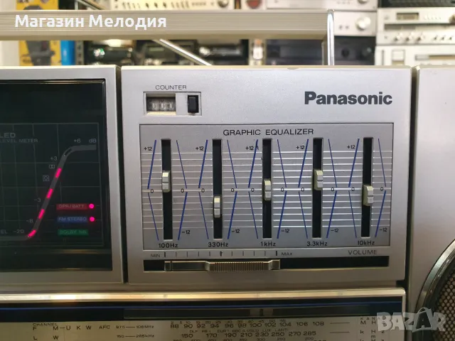 Радиокасетофон Panasonic RX-C45L В отлично техническо и визуално състояние., снимка 11 - Радиокасетофони, транзистори - 48040142