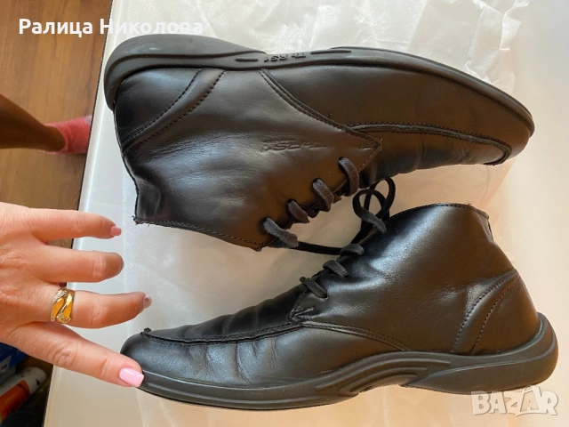 Мъжки високи боти естествена кожа Airstep 40 номер , снимка 2 - Мъжки боти - 52154788