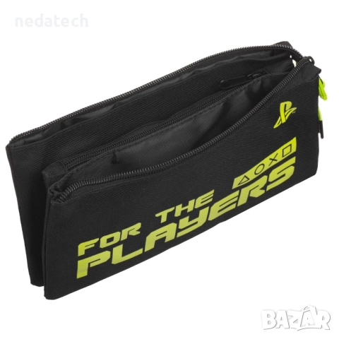 Ученически несесер Playstation, 23x12см., снимка 2 - Ученически пособия, канцеларски материали - 51574352