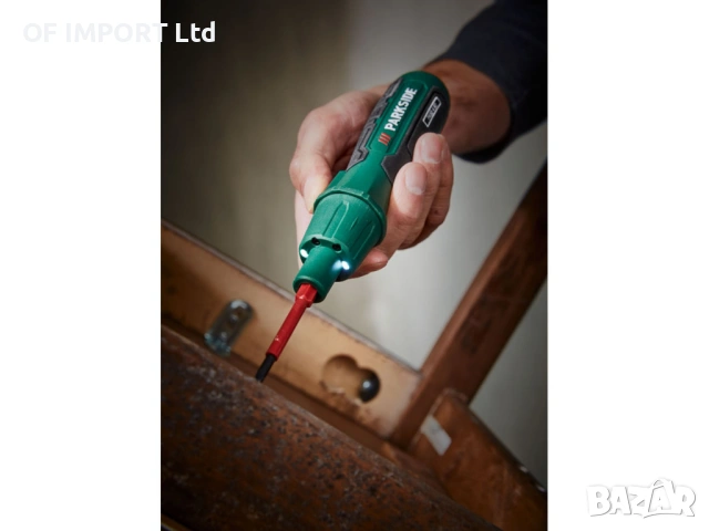 Безжична Акумулаторна Отвертка PARKSIDE 4V Li-Ion, снимка 8 - Винтоверти - 53241774