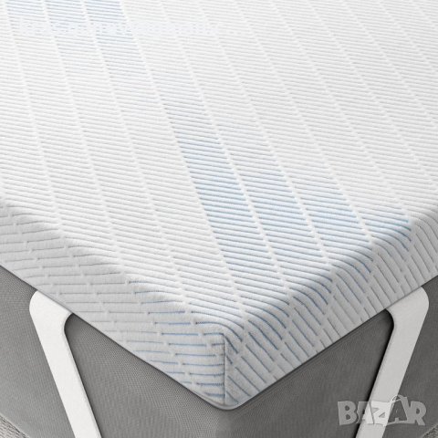 BedStory Гел Топпер 90 x 200 см 10 см Височина Топ матрак, изработен от гел мемори пяна