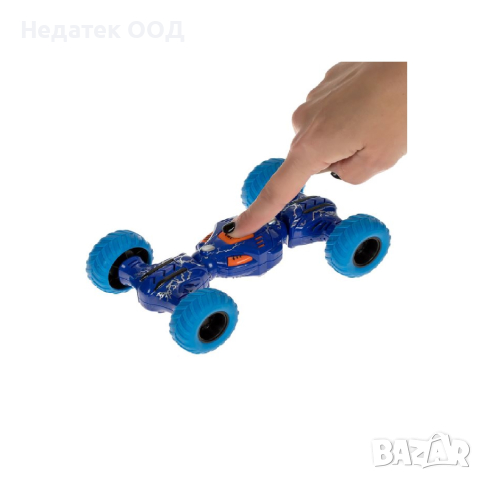 Каскадьорска кола, синя, 14,5 см, снимка 2 - Други - 44779281