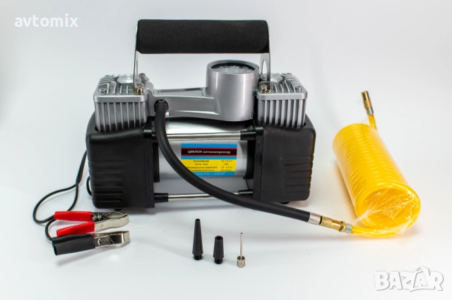  СУПЕР МОЩЕН Двубутален компресор Циклон, снимка 5 - Аксесоари и консумативи - 51542371