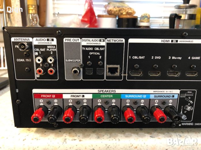 Denon AVR-X1000, снимка 9 - Ресийвъри, усилватели, смесителни пултове - 42798554