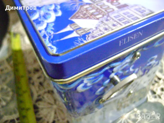 ретро кутиика със латерна, снимка 4 - Антикварни и старинни предмети - 50095747